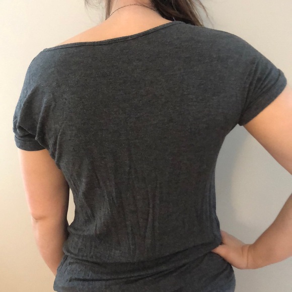 Live Happy Grey T-Shirt - Picture 2 of 3